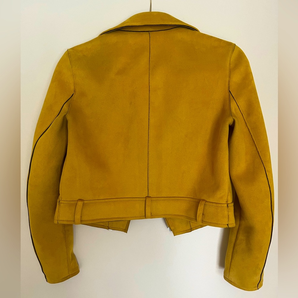 Zara Basic Cropped Soft Jacket - Size Xs - image 2